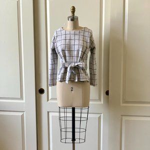 Madewell Tie-Waist shirt.Size XXS.